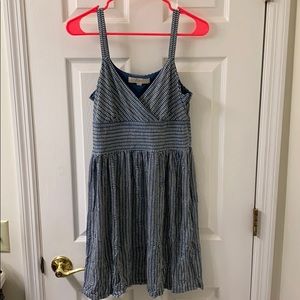 Blue Pattern Dress